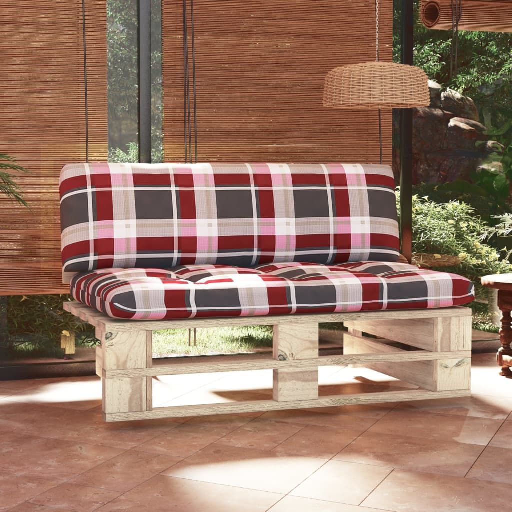 Divano Centrale Giardino su Pallet in Legno di Pino Impregnato vidaXL