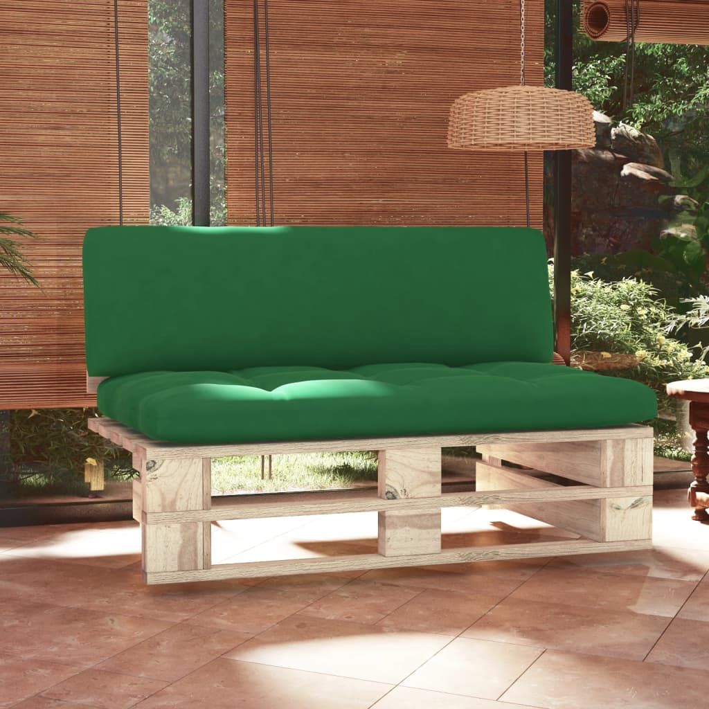 Divano Centrale Giardino su Pallet in Legno di Pino Impregnato vidaXL