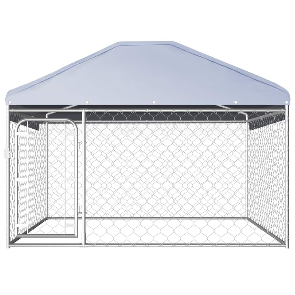 Canile da Esterno con Tetto 200x200x135 cm vidaXL