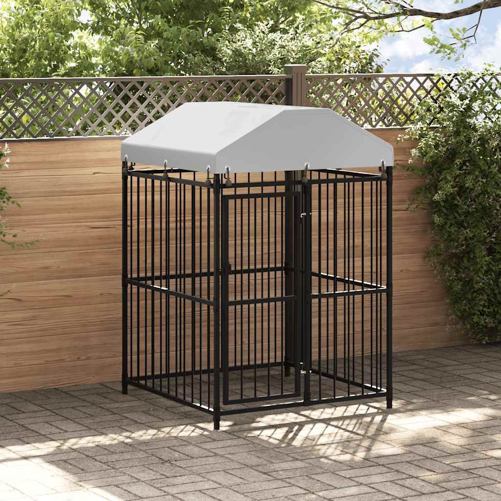 Canile da Esterno con Tetto 120x120x150 cm vidaXL