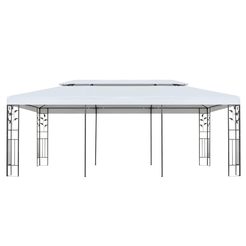 Gazebo 3x6 m Bianco vidaXL