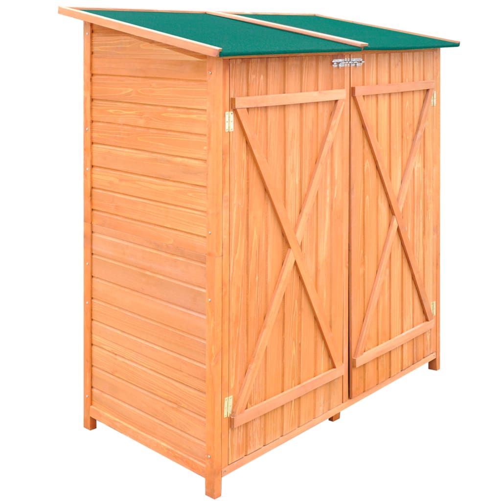 Capannone da Giardino in Legno per Attrezzi Grande vidaXL