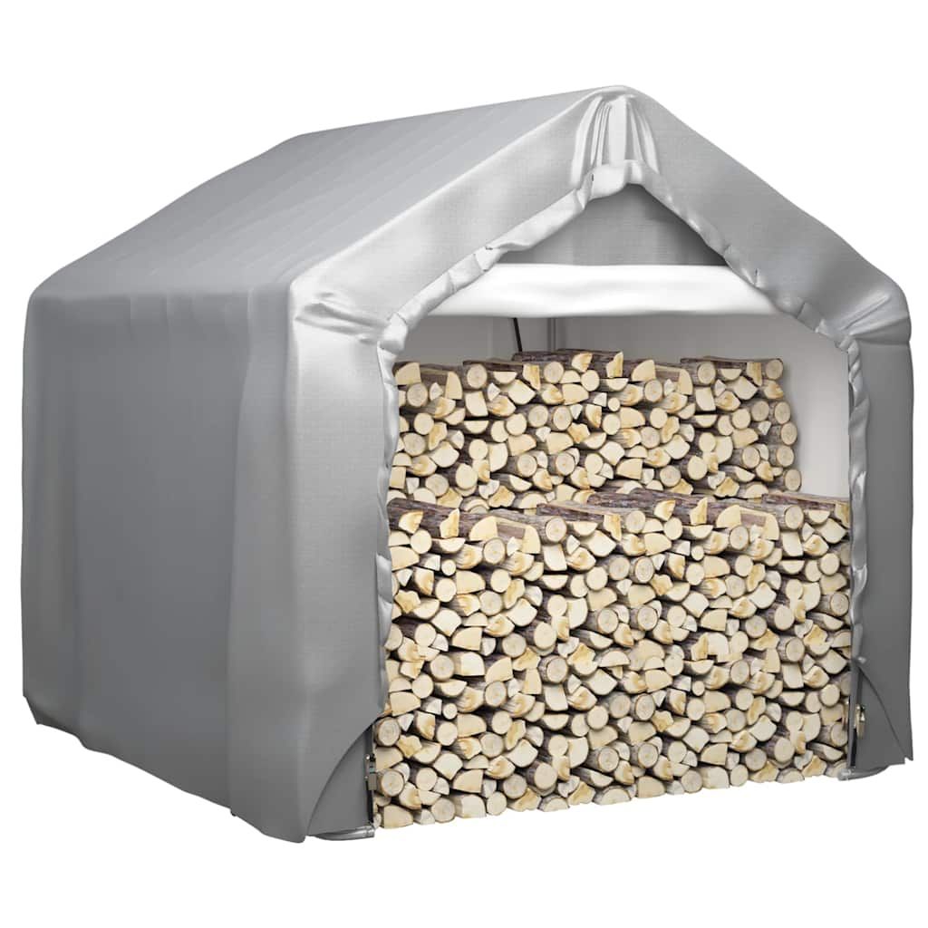 Tenda Grigia 180x180 cm in Acciaio Zincato vidaXL