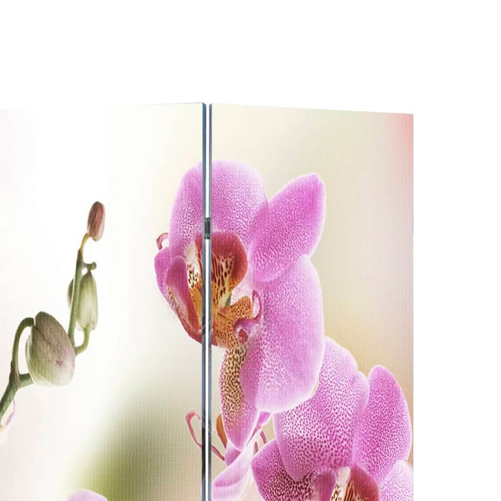 Paravento Pieghevole 120x170 cm con Stampa Fiore vidaXL
