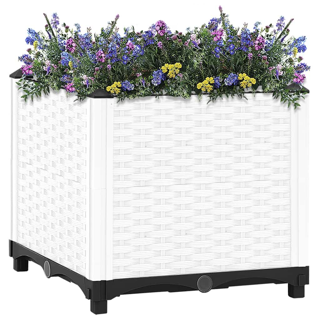 Fioriera Rialzata 40x40x38 cm in Polipropilene vidaXL