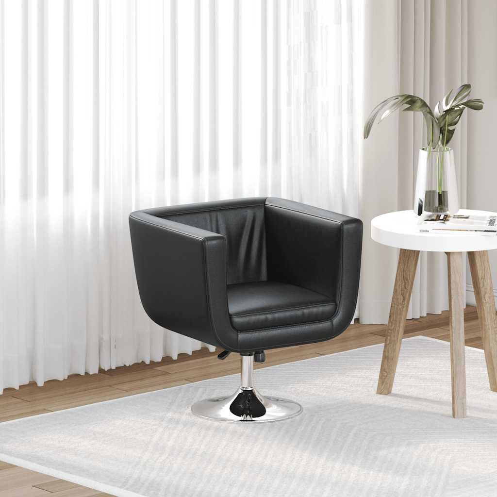 Sedia da Bar Nero in Similpelle vidaXL