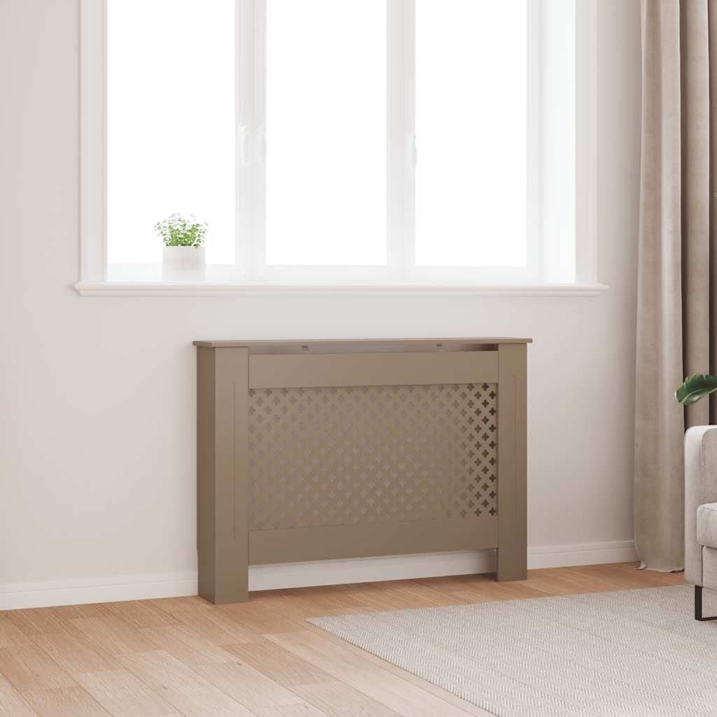 Copertura per Radiatore 112x19x81,5 cm in MDF vidaXL