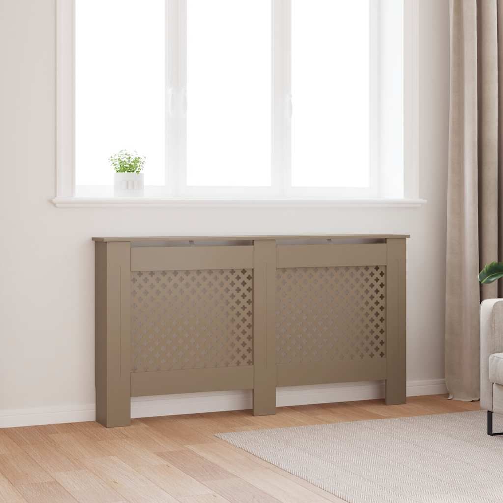 Copertura per Radiatore 152x19x81,5 cm in MDF vidaXL
