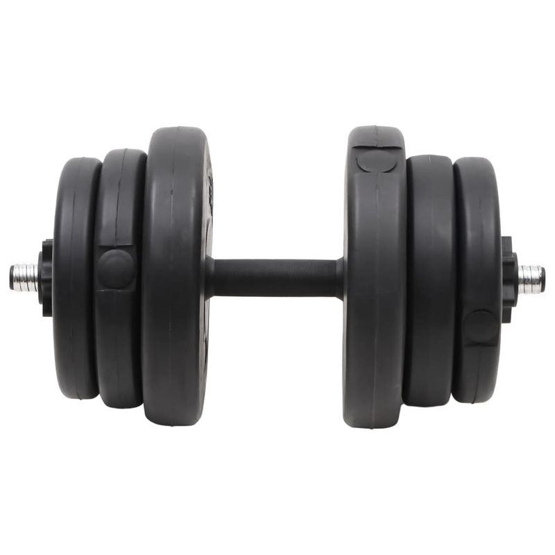 Manubrio con Dischi 40 kg vidaXL