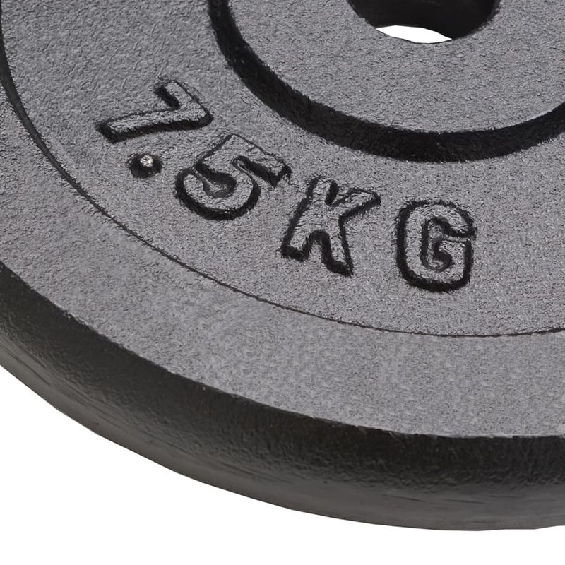 Dischi per Pesi 4 pz 4x7,5 kg in Ghisa vidaXL