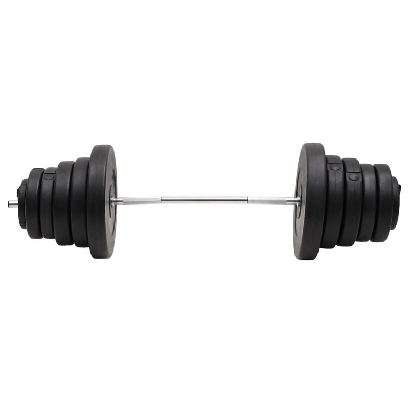 Bilanciere con Dischi 90 kg vidaXL