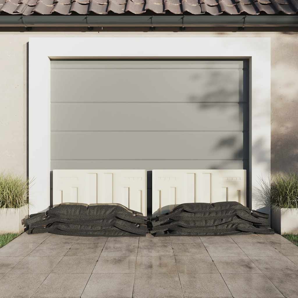 Sacchi di Sabbia 50 pz Verde Scuro 103x25 cm in HDPE vidaXL