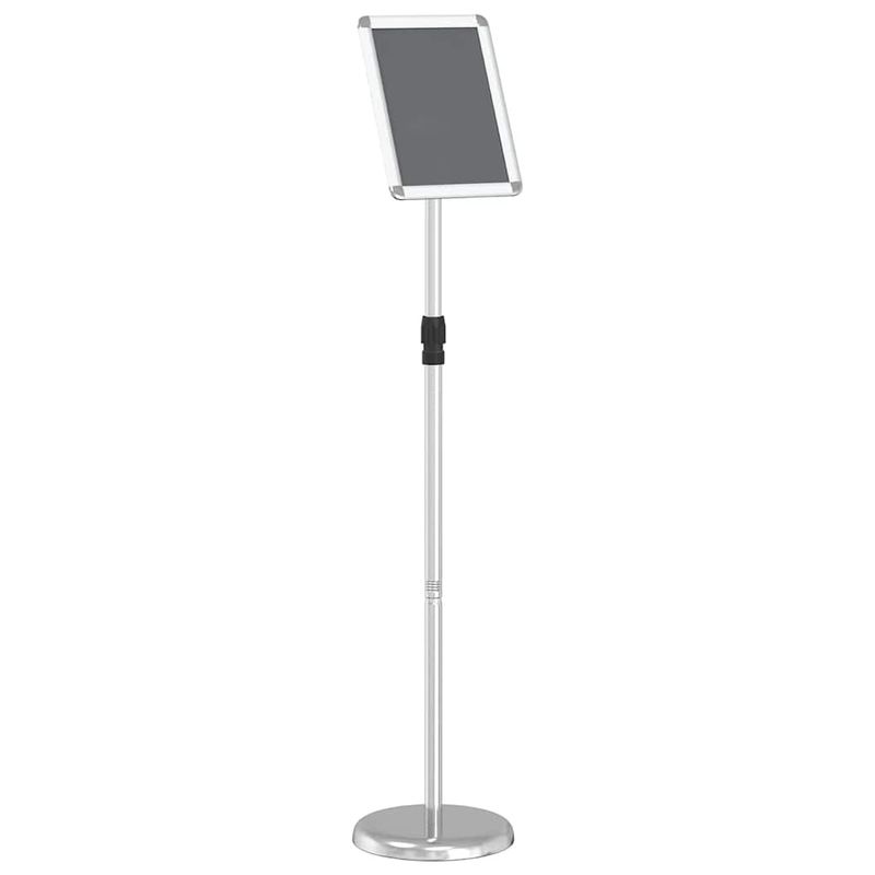 Espositori per Fiere Argento 25 x 25 x 125 cm Alluminio vidaXL