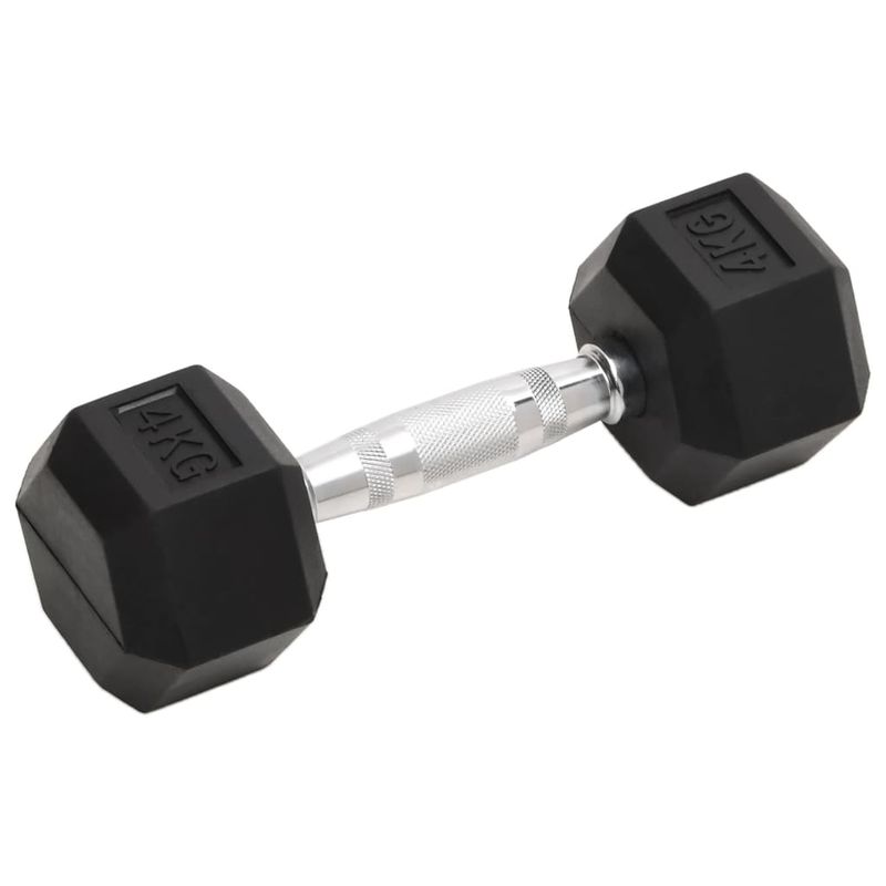Manubri 2 pz 8 kg Totale in Ghisa vidaXL