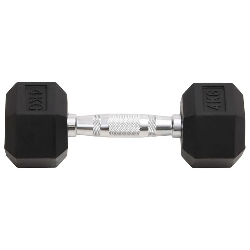 Manubri 2 pz 8 kg Totale in Ghisa vidaXL