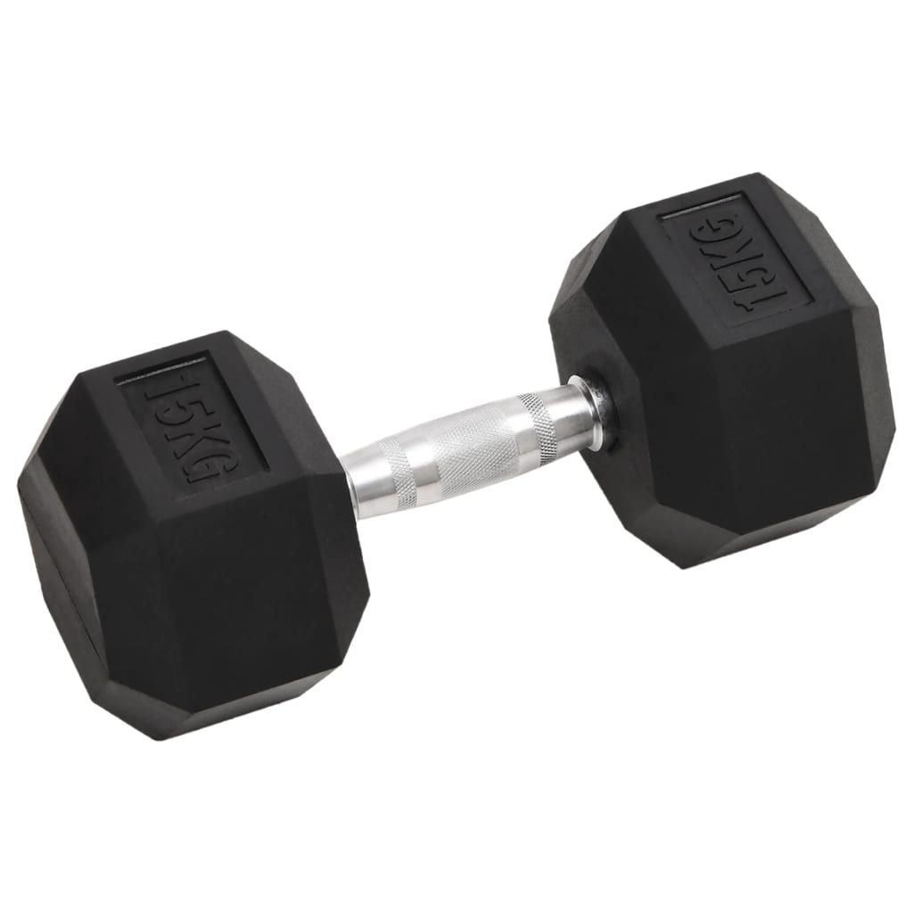 Manubri 2 pz 30 kg Totale in Ghisa vidaXL