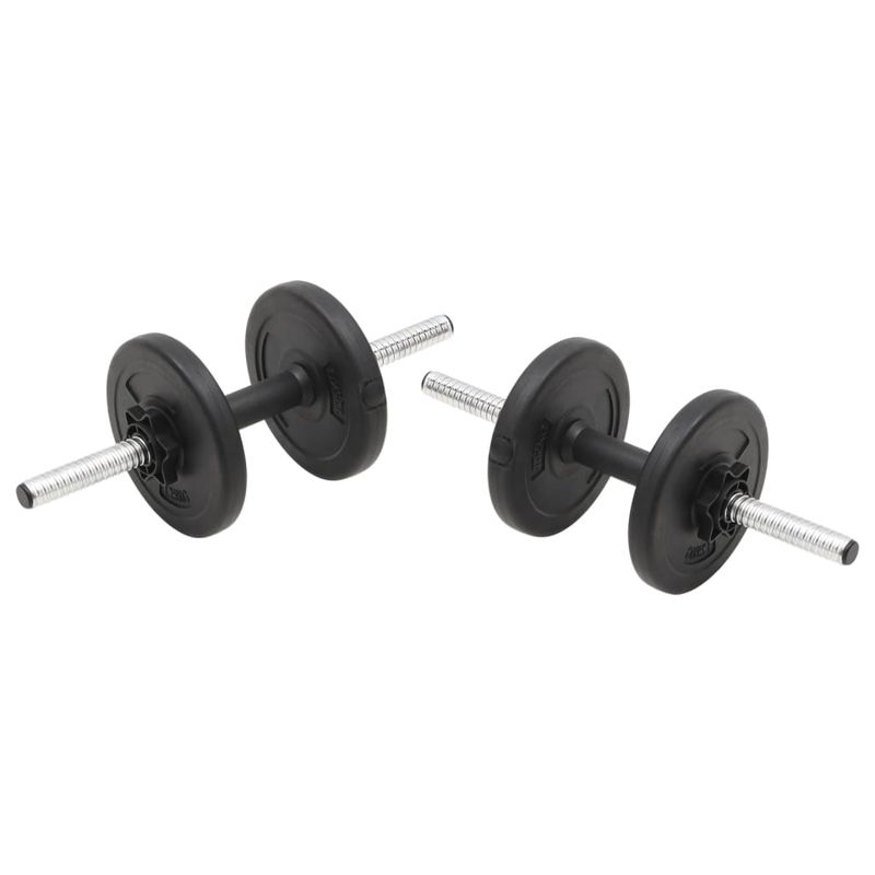 Set Bilanciere e Manubri 30 kg vidaXL
