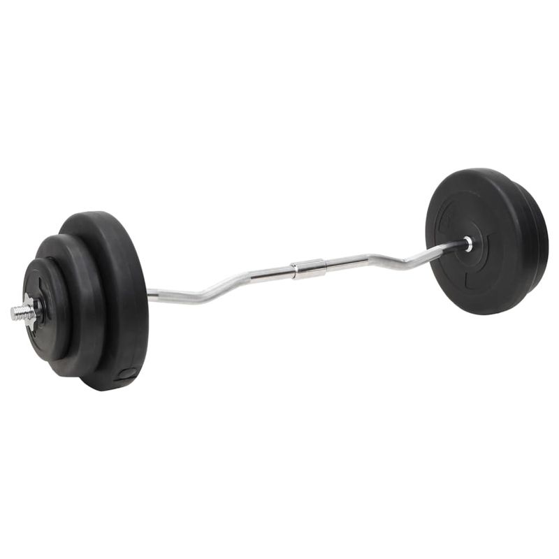 Set Bilanciere e Manubri con Dischi 60 kg vidaXL