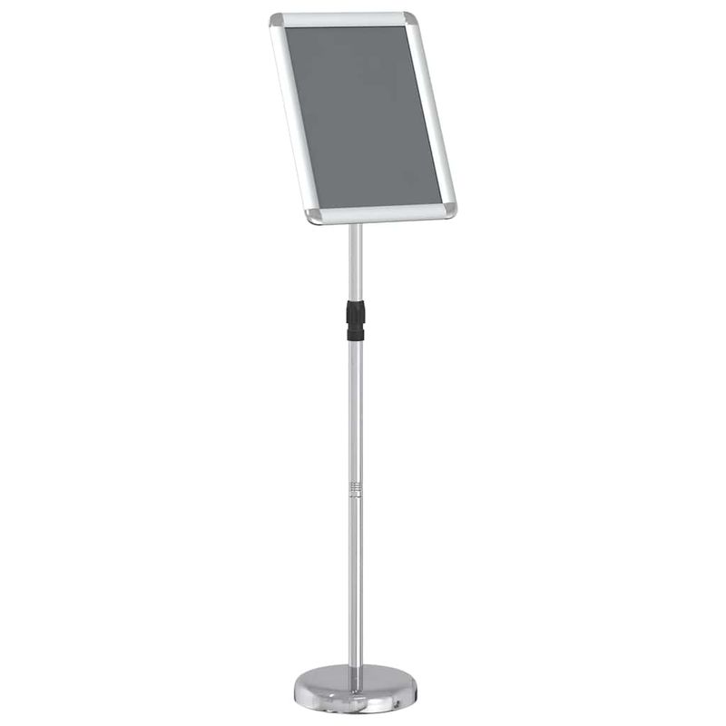 Espositori per Fiere Argento 30 x 25 x 128 cm Alluminio vidaXL