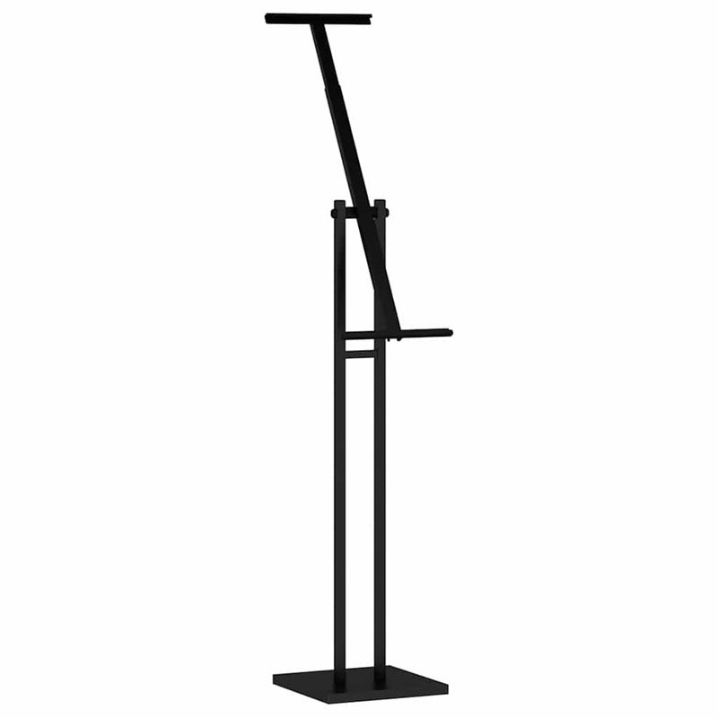 Espositori per Fiere Nero 26,5 x 26,5 x 150 cm Acciaio vidaXL