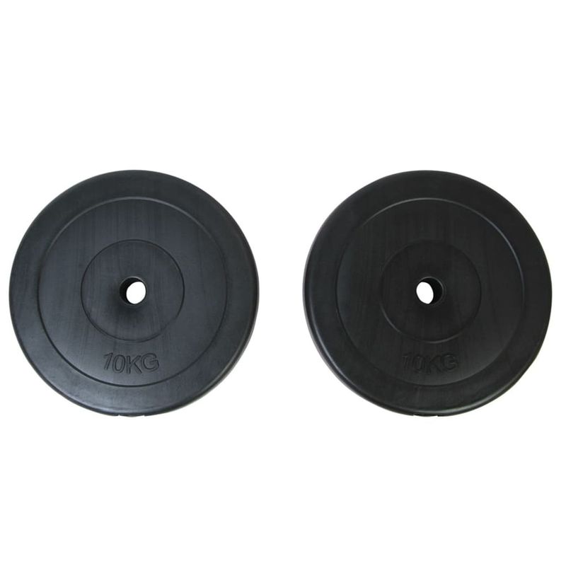 Piastre di Peso 2 x 10 kg vidaXL