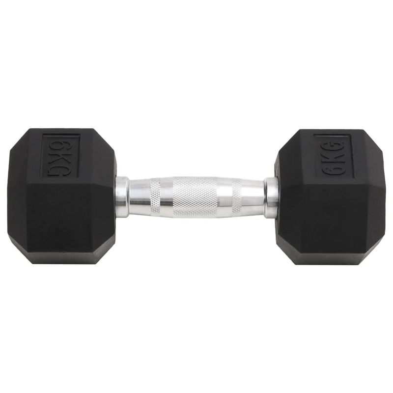 Manubri 2 pz 12 kg Totale in Ghisa vidaXL