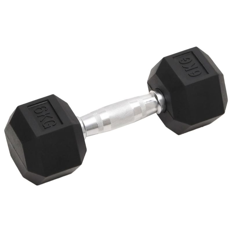 Manubri 2 pz 12 kg Totale in Ghisa vidaXL