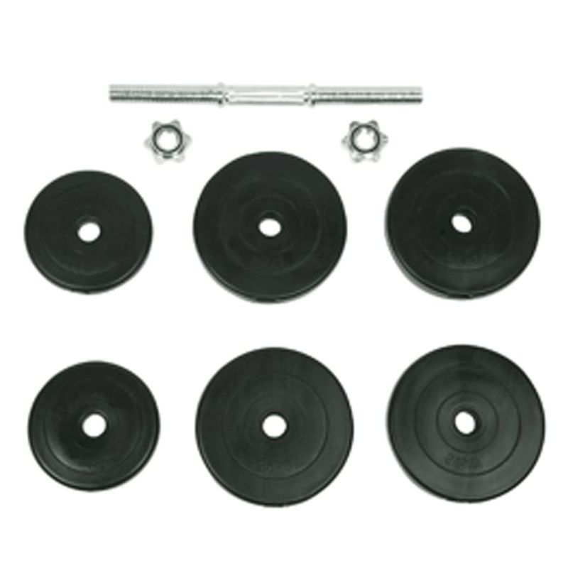 Set Manubri con Dischi 9 pz 15 kg vidaXL