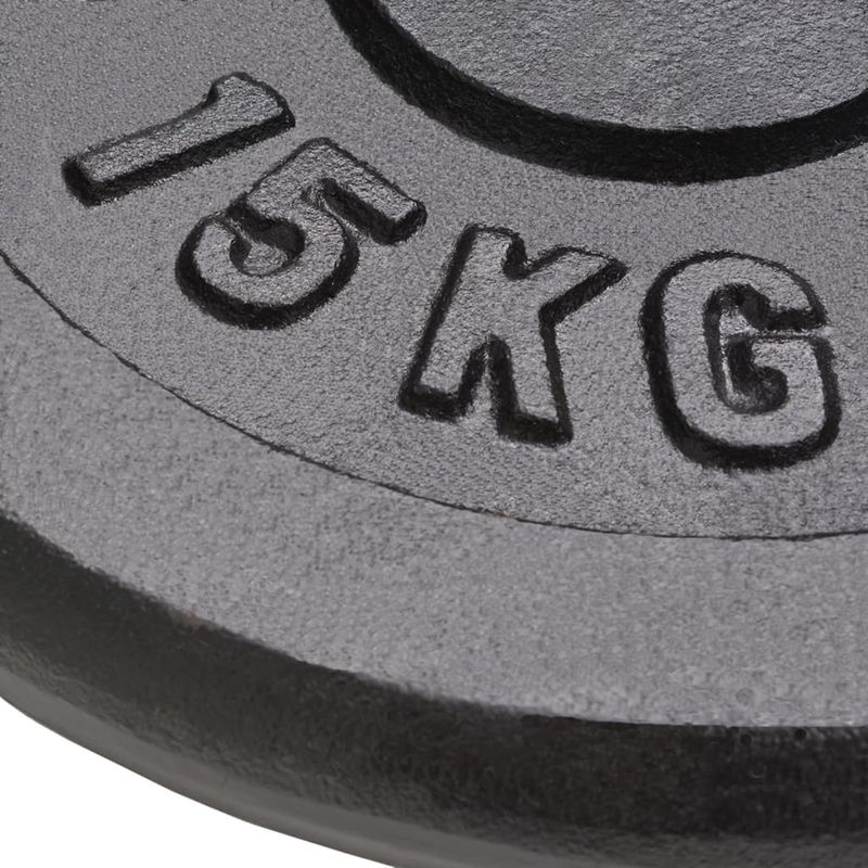 Dischi per Pesi 2 pz 2x15 kg in Ghisa vidaXL