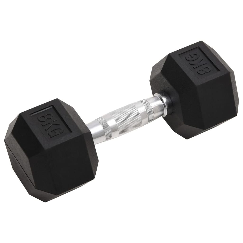 Manubri 2 pz 16 kg Totale in Ghisa vidaXL