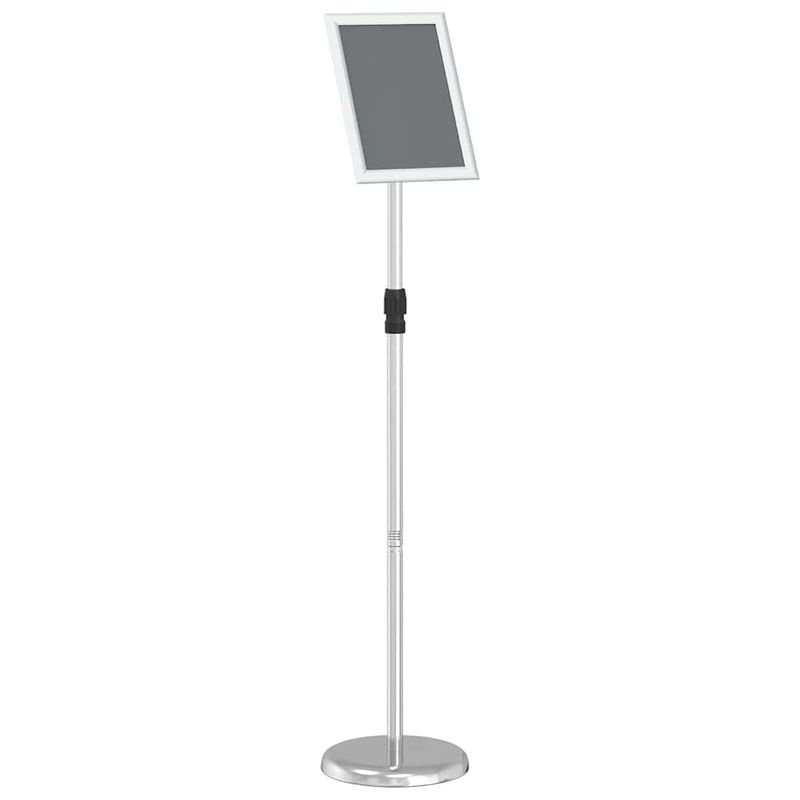 Espositori per Fiere Argento 25 x 25 x 125 cm Alluminio vidaXL