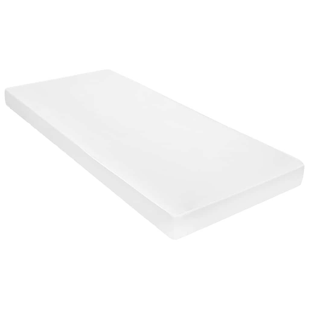 Materasso 90x200 cm 7 Zone Schiuma di Poliuretano 10 cm H2 H3 vidaXL