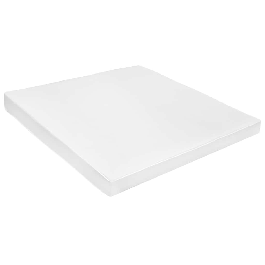 Materasso 180x200 cm 7 Zone Schiuma di Poliuretano 10 cm H2 H3 vidaXL