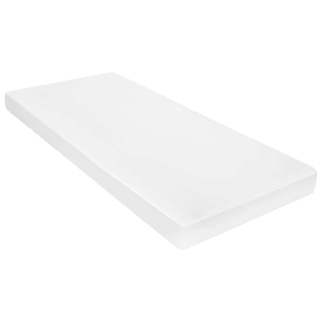 Materasso 120x200 cm 7 Zone Schiuma di Poliuretano 10 cm H2 H3 vidaXL