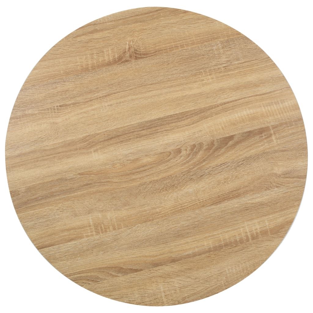 Tavolo da Bistrot Marrone Chiaro 80 cm in MDF vidaXL