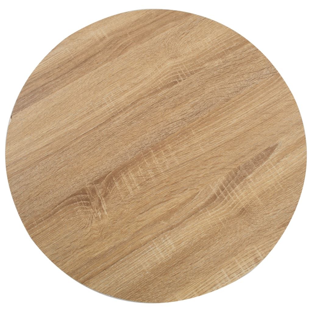 Tavolo da Bistrot Marrone Chiaro 50 cm in MDF vidaXL