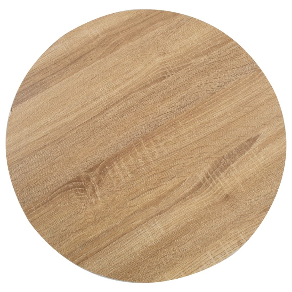 Tavolo da Bistrot Marrone Chiaro 60 cm in MDF vidaXL