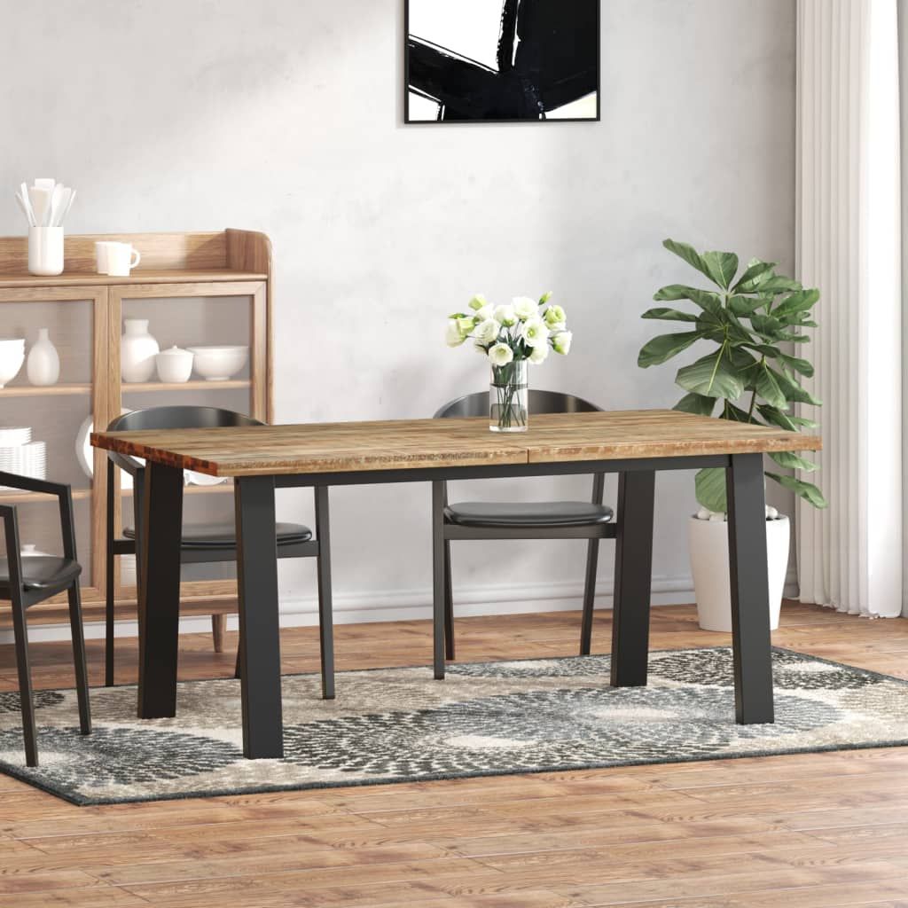 Tavolo per Sala da Pranzo in Legno Massello di Acacia 170x90 cm vidaXL