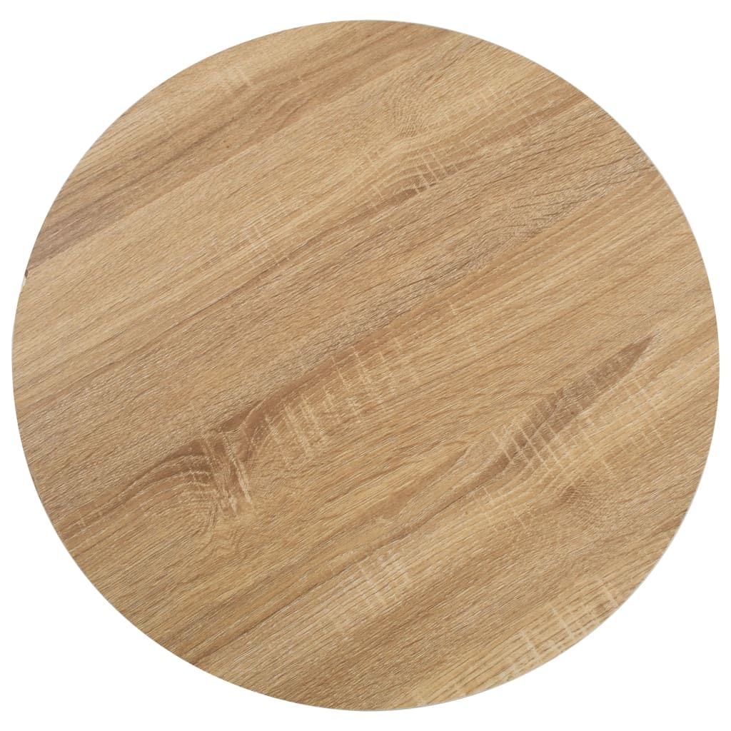 Tavolo da Bistrot Marrone Chiaro 50 cm in MDF vidaXL