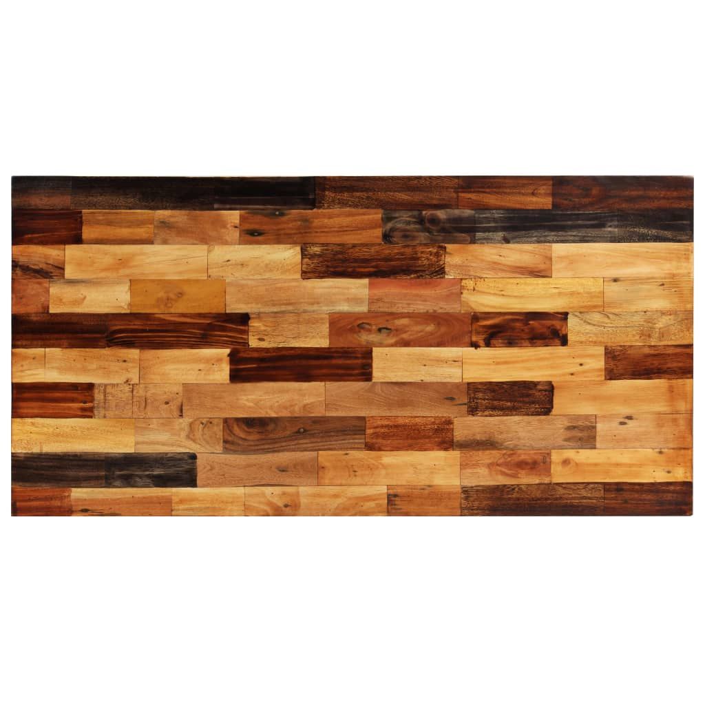 Tavolino da Bar in Legno Massello di Recupero 120x60x106cm vidaXL