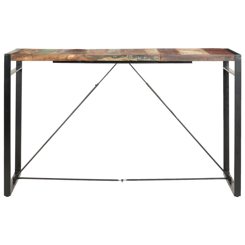 Tavolo da Bar 180x90x110cm in Legno Massello di Recupero vidaXL