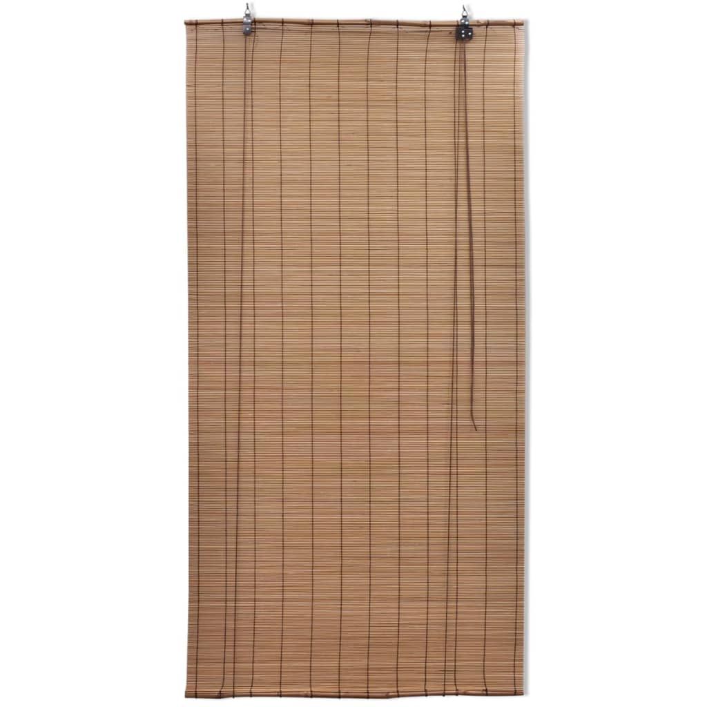 Tende a Rullo in Bambù 2 pz Marroni 120x220 cm vidaXL