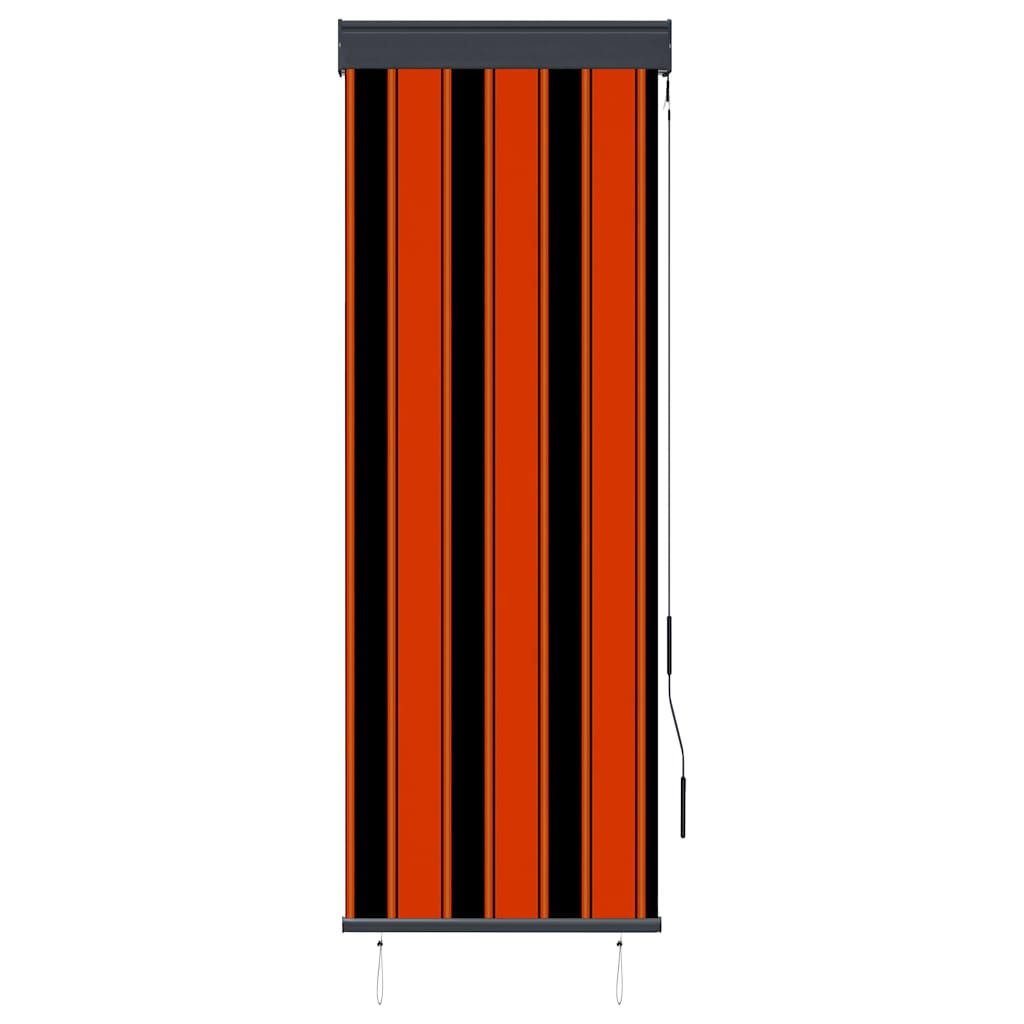 Tenda a Rullo per Esterni 60x250 cm Arancione e Marrone vidaXL