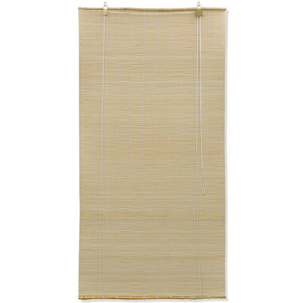 Tende a Rullo in Bambù Naturale 80x160 cm vidaXL