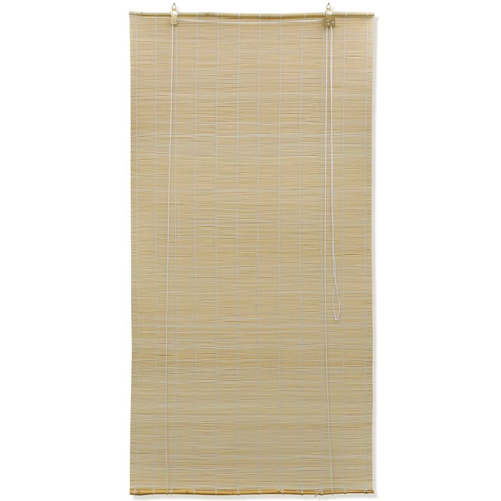 Tende a Rullo in Bambù Naturale 140x160 cm vidaXL