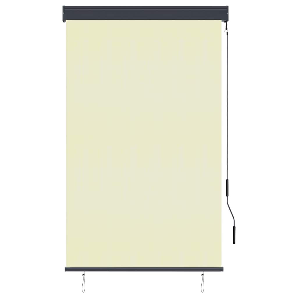 Tenda a Rullo per Esterni 100x250 cm Crema vidaXL