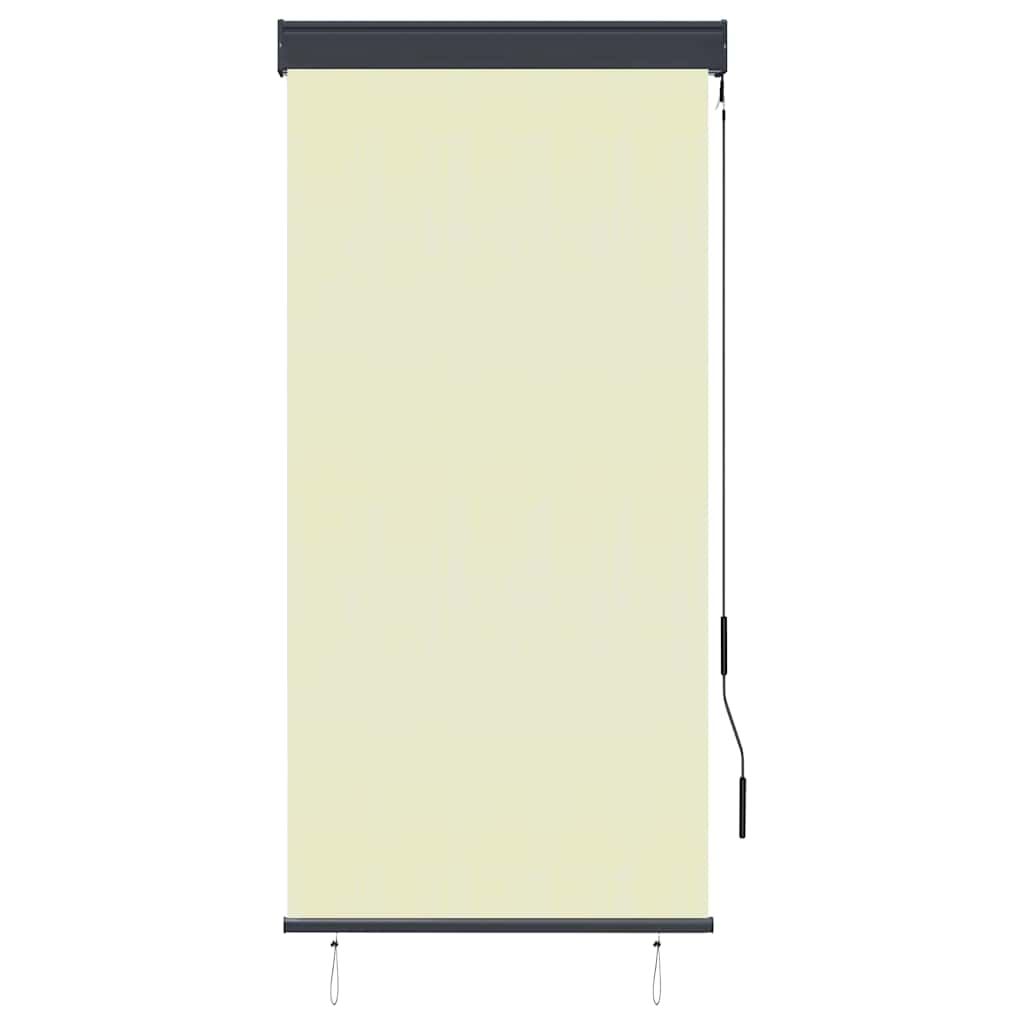 Tenda a Rullo per Esterni 80x250 cm Crema vidaXL