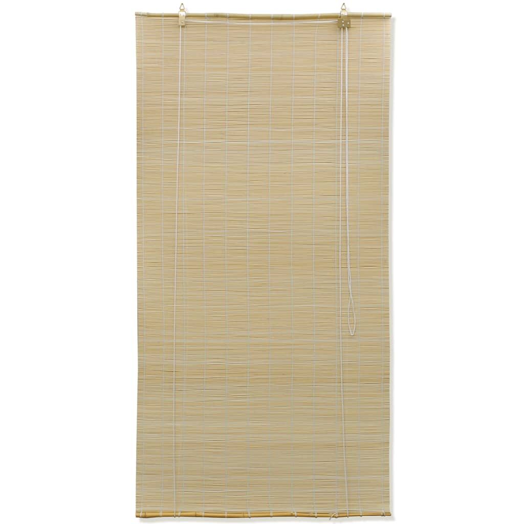 Tende a Rullo in Bambù Naturale 100x160 cm vidaXL