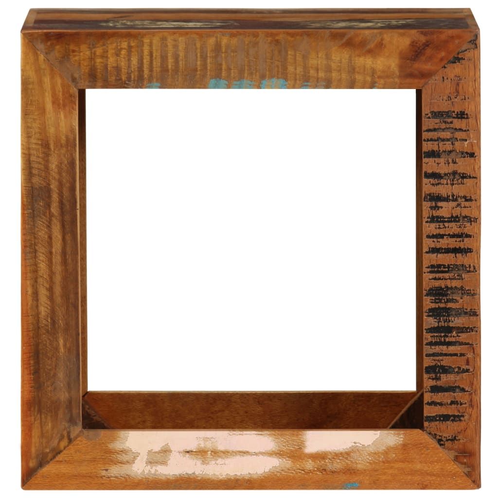 Sgabello in Legno Massello di Recupero 40x30x40 cm vidaXL