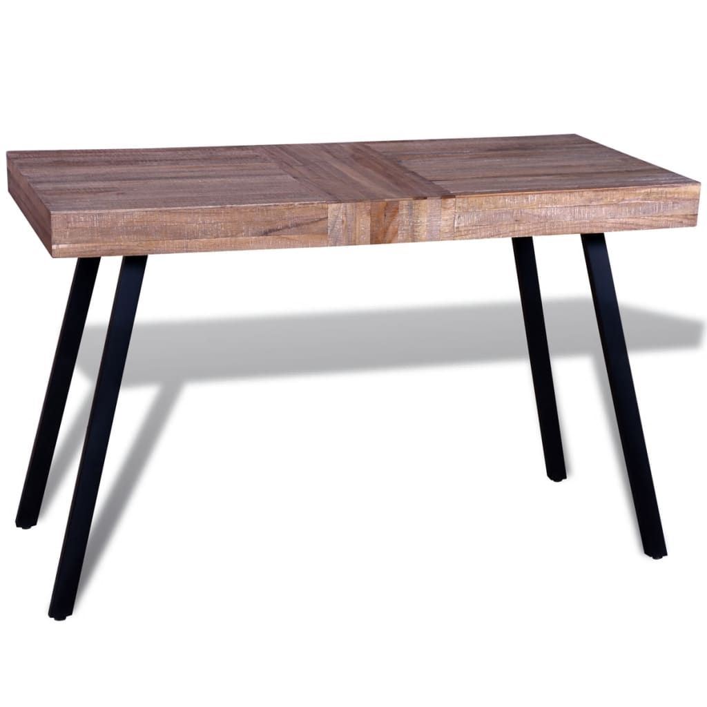 Tavolo in Legno di Recupero di Teak vidaXL